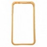 Bumper bicolore arancione/trasparente per iPhone 4