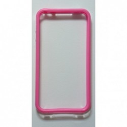 Bumper bicolore rosa/trasparente per iPhone 4