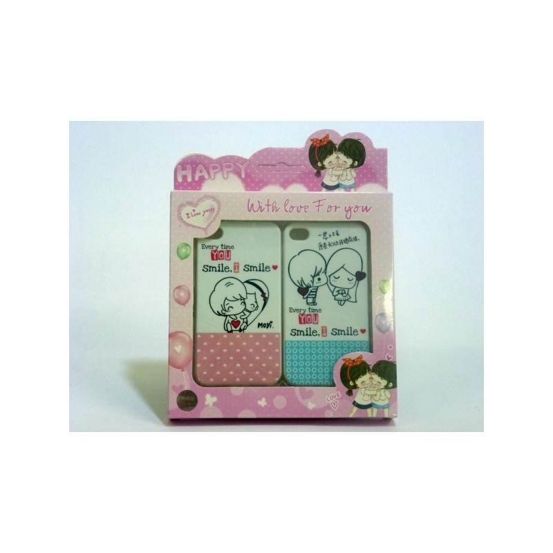 Coppia custodie per iphone 4 - Fidanzati