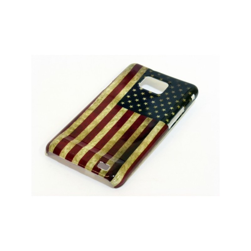 Custodia Samsung Galaxy SII e i9100 - Bandiera USA
