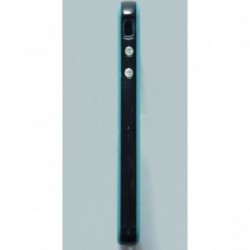 Bumper bicolore azzurro/nero per iPhone 4